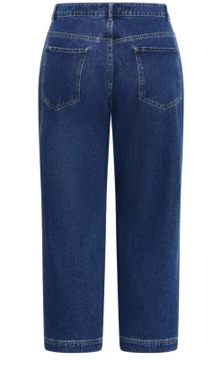 Harley Fit Kenia Straight Jean - mid wash
