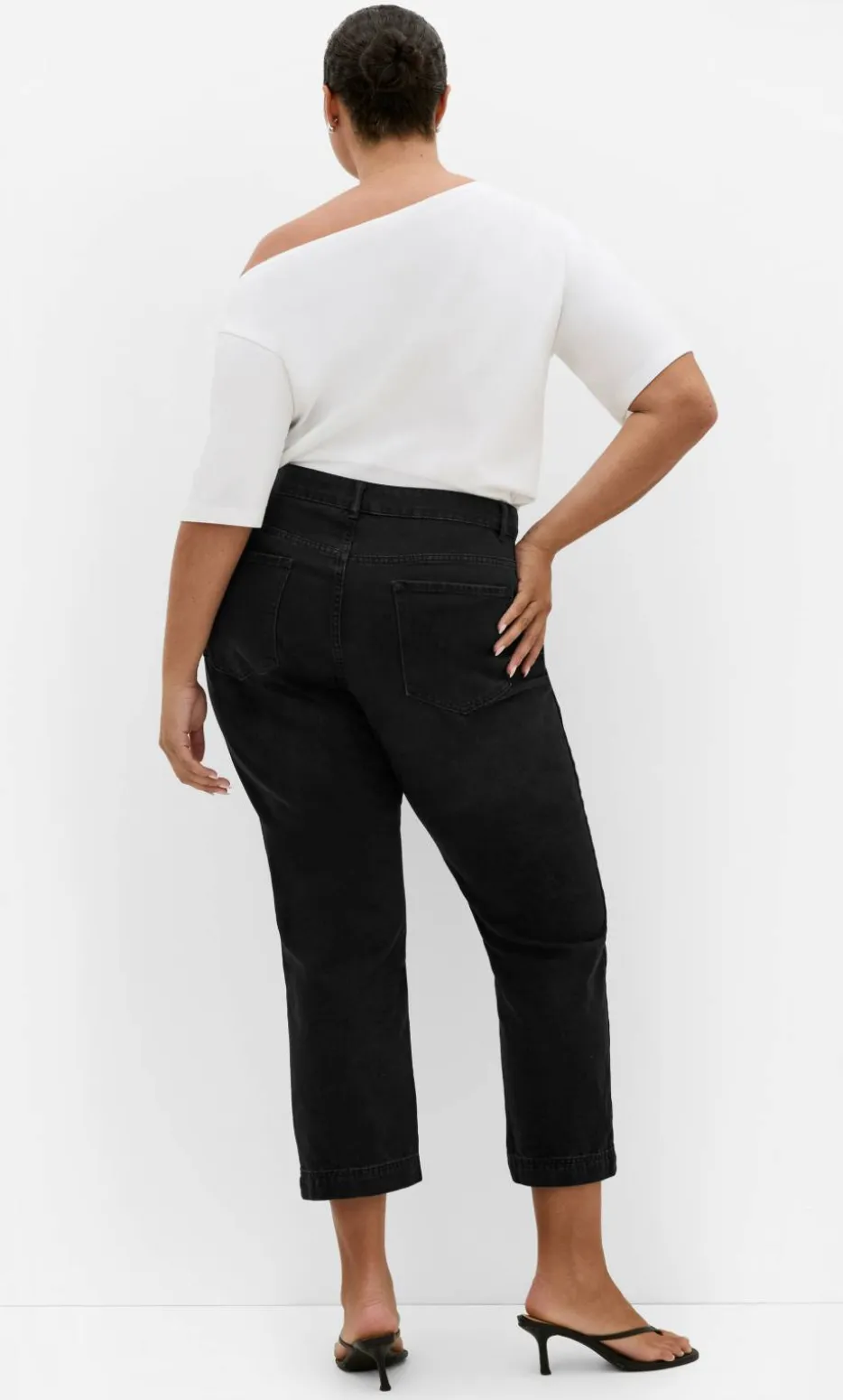 Harley Fit Kenia Straight Jean - black wash