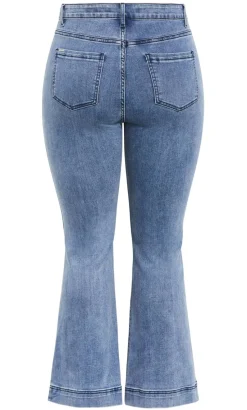 Harley Fit Lara Bootleg Regular Jean - light wash