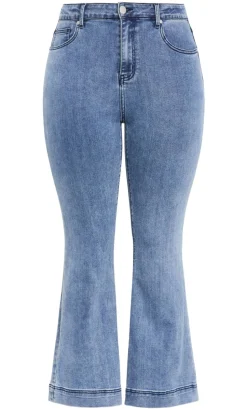 Harley Fit Lara Bootleg Regular Jean - light wash