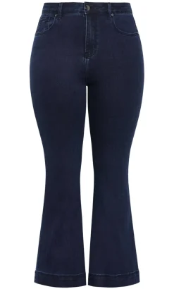 Harley Fit Lara Bootleg Regular Jean - dark wash
