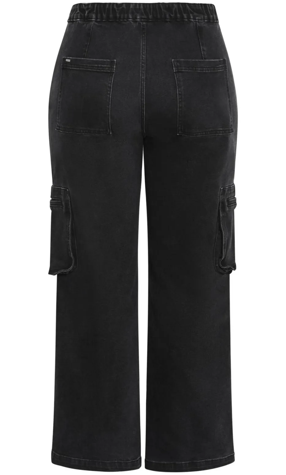 Harley Fit Miley Cargo Regular Jean - black wash