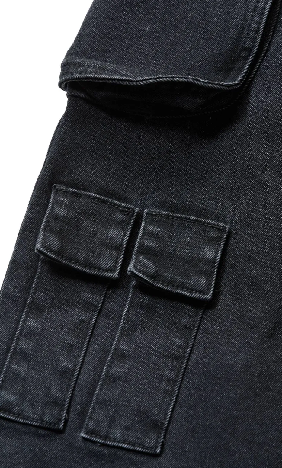 Harley Fit Miley Cargo Regular Jean - black wash
