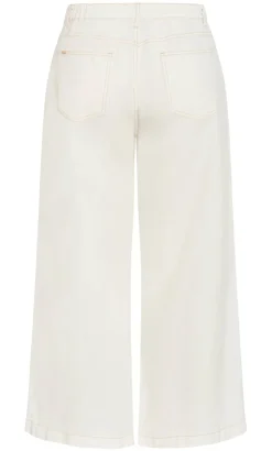 Harley Fit Piper Palazzo Regular Jean - white