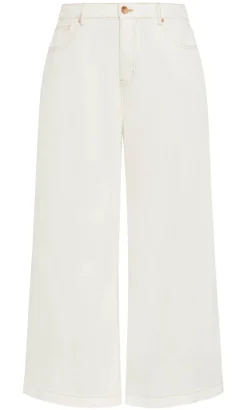 Harley Fit Piper Palazzo Regular Jean - white