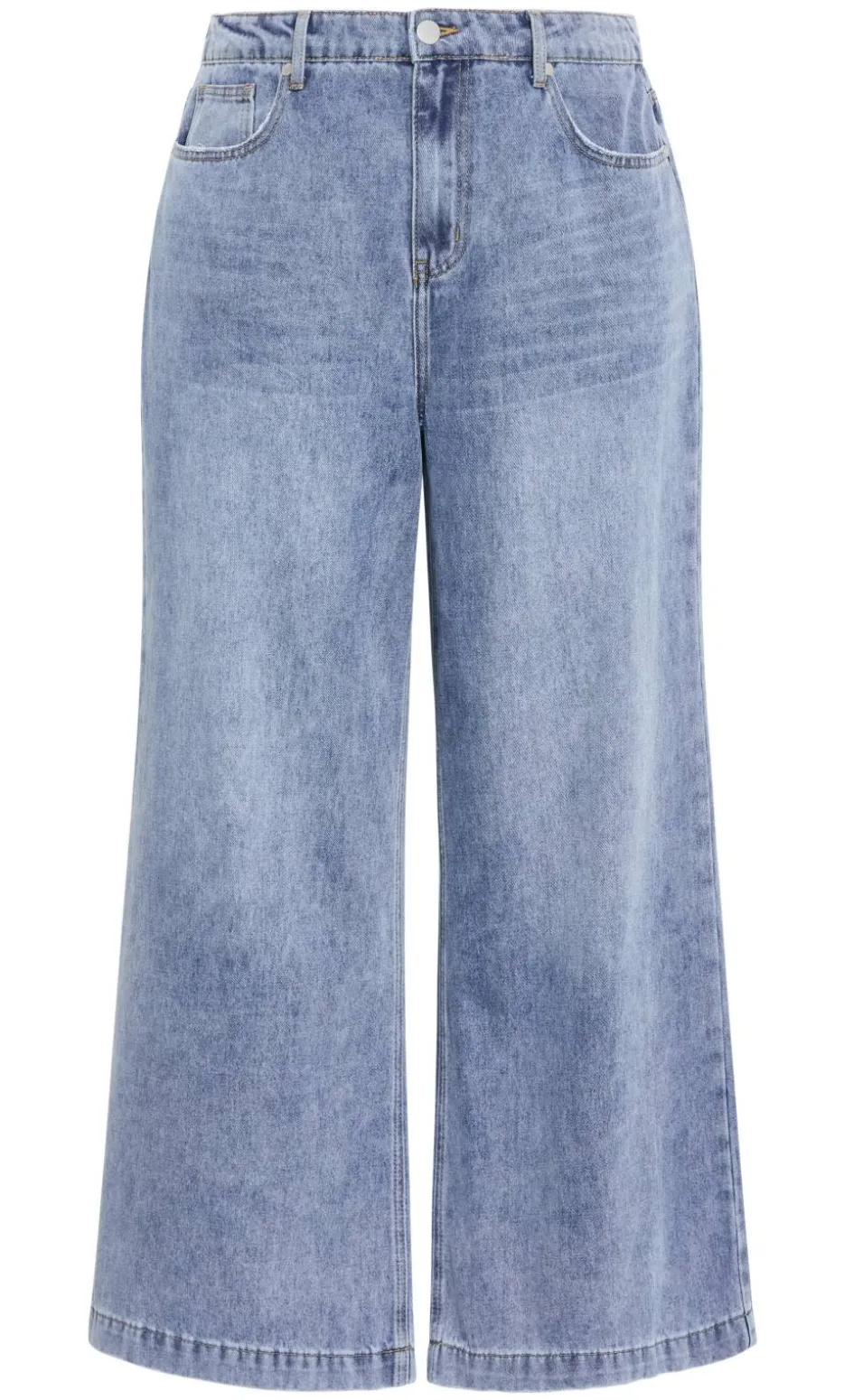 Harley Fit Piper Palazzo Regular Jean - mid wash