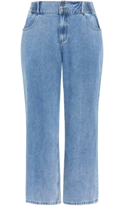 Harley Fit Stretch Waist Jean - mid wash