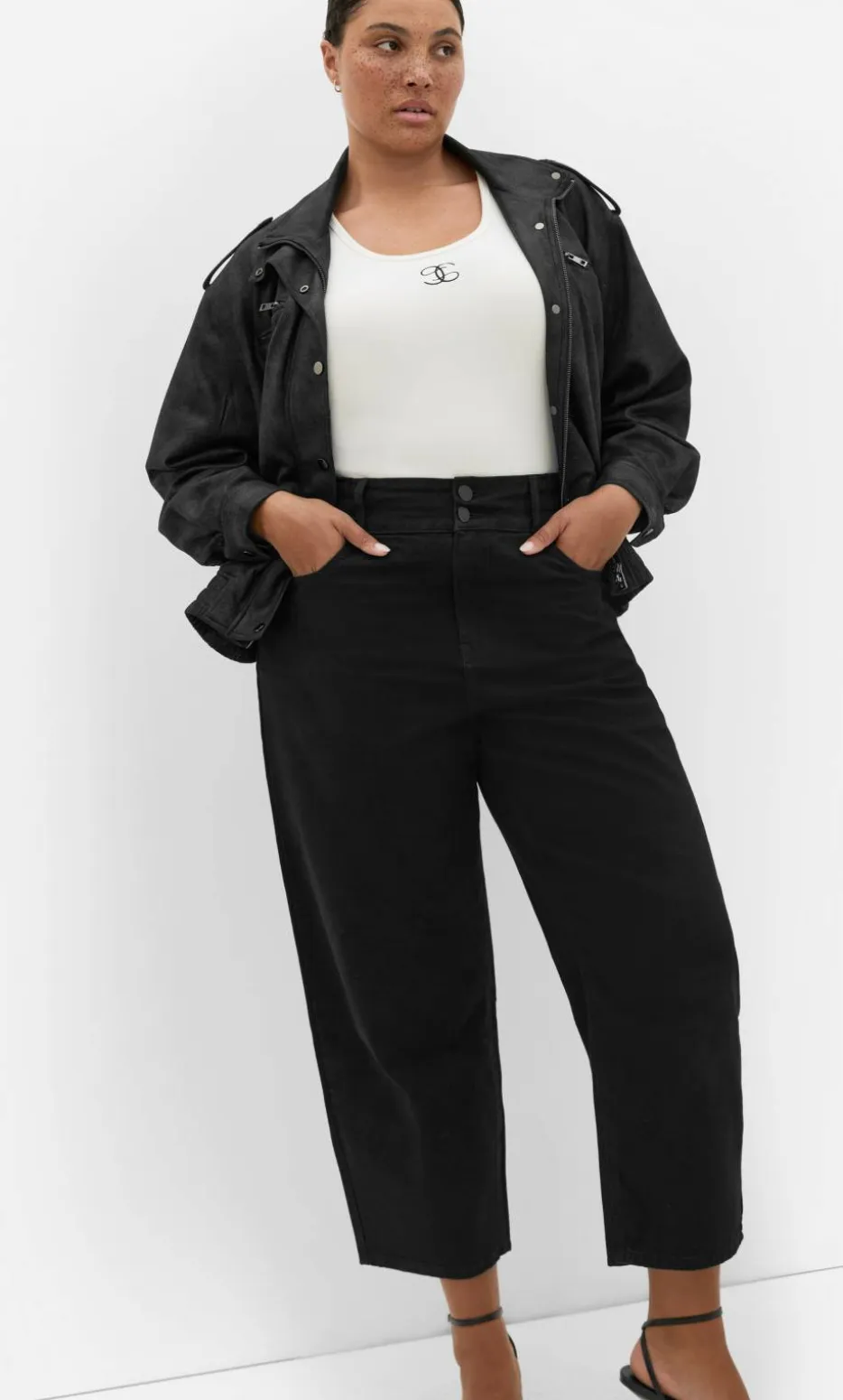 Harley Fit Stretch Waist Jean - black