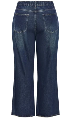 Harley Fit Talia Wide Leg Jean - dark wash