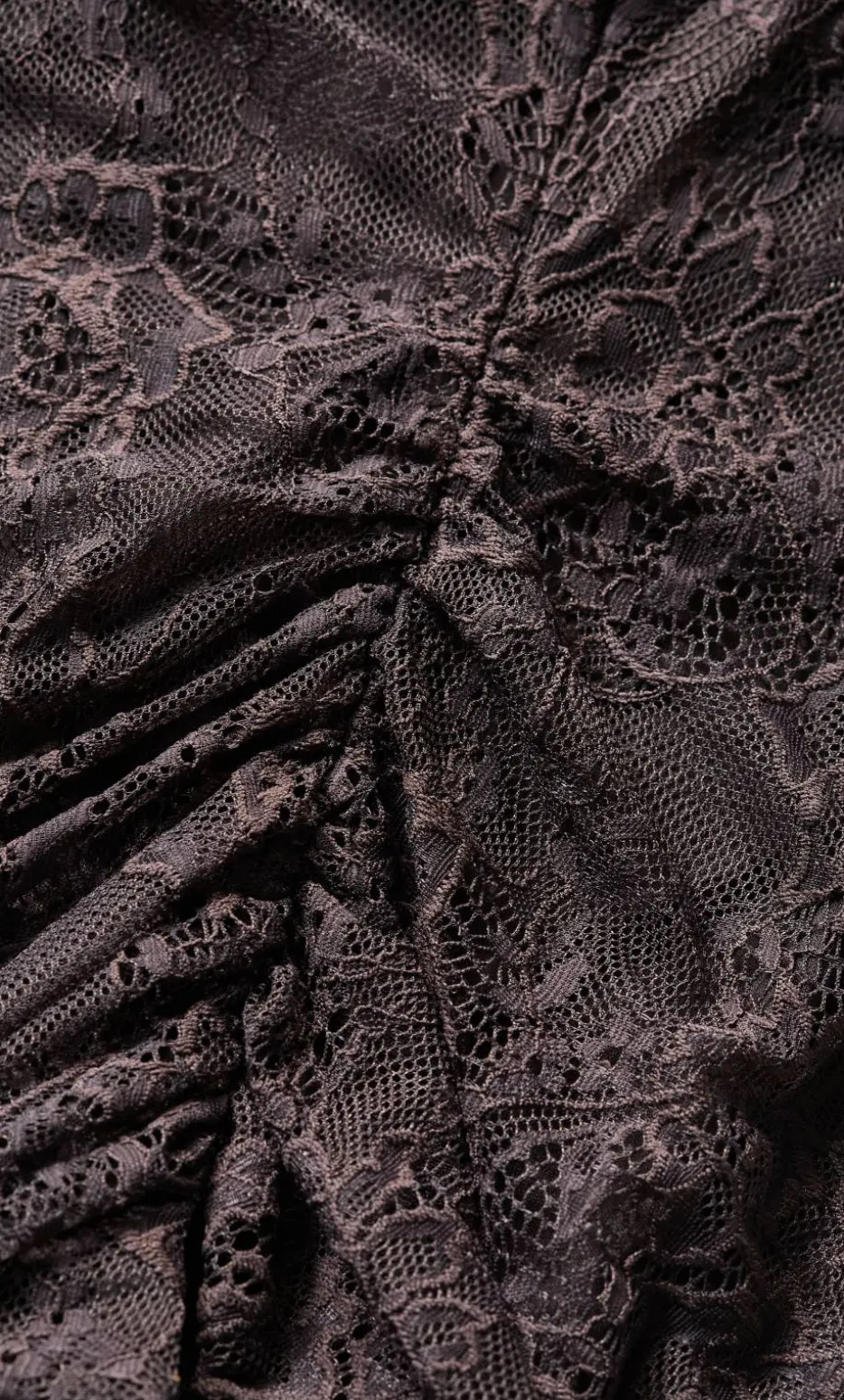 Haze Sleeveless Lace Top - espresso