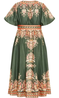 Higher Love Maxi Dress - forest green