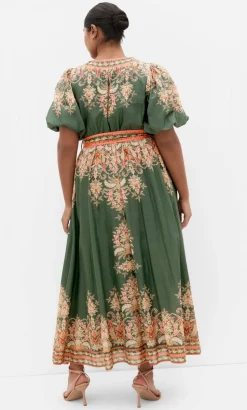 Higher Love Maxi Dress - forest green