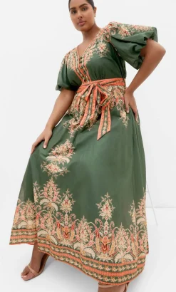 Higher Love Maxi Dress - forest green