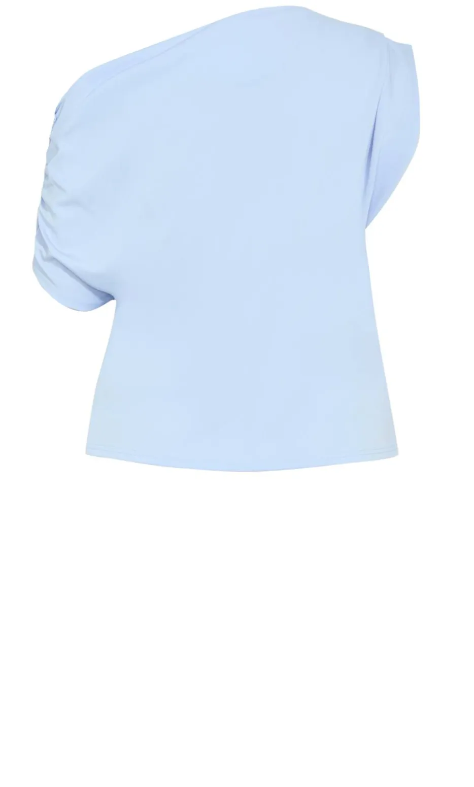 Imani Off Shoulder Top - sky blue