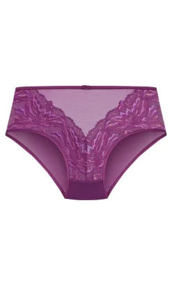 Ingrid Cheeky Brief - purple iris