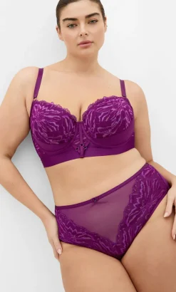 Ingrid Cheeky Brief - purple iris