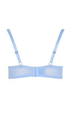 Isadora Uplift Lace Bra - angel blue