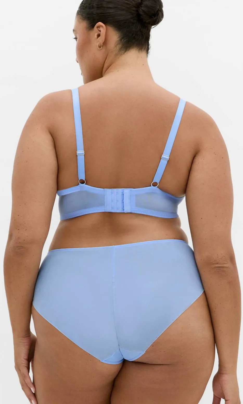 Isadora Uplift Lace Bra - angel blue