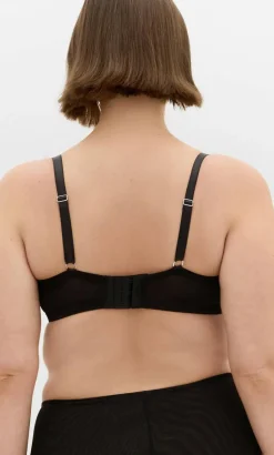 Isadora Uplift Lace Bra - black