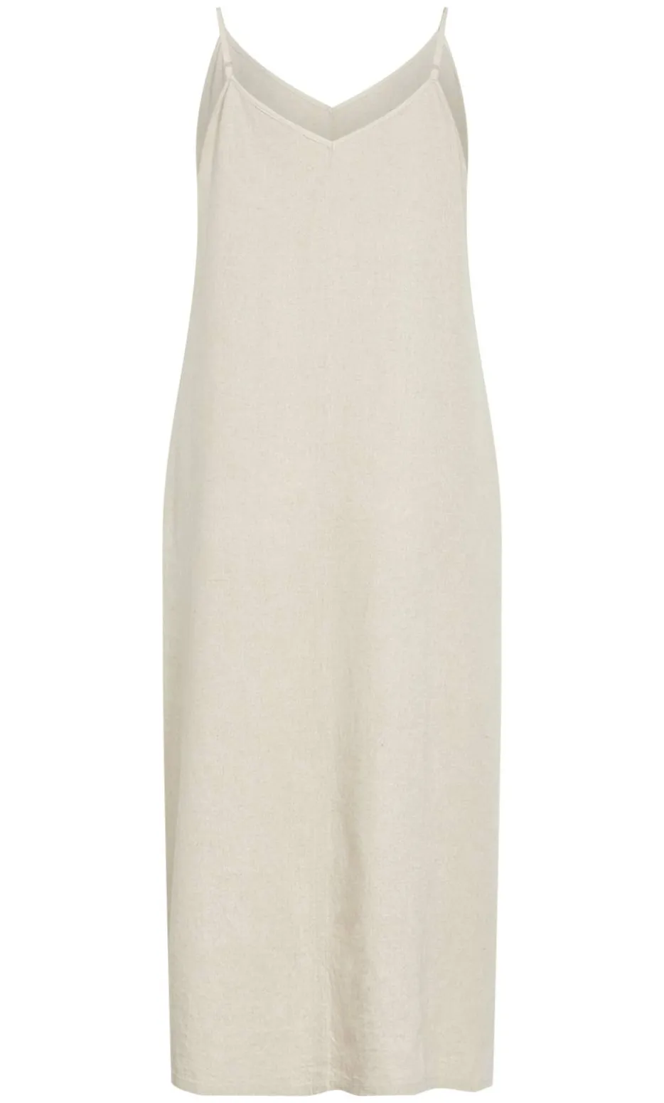 Jayda V Neck Maxi Dress - neutral