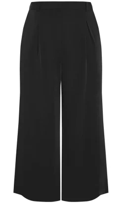 Jordan Wide Leg Petite Pant - black