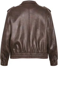 Jorja Bomber Jacket - chocolate