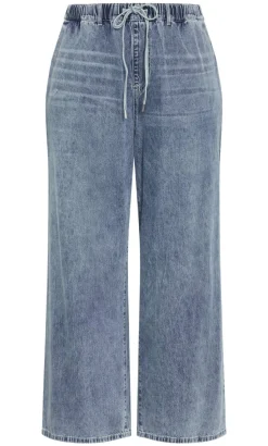 Jorja Wide Leg Denim Pant - light wash