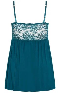 Juliette Chemise - teal