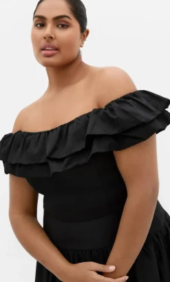 Kaia Crop Top - black