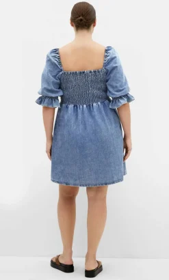Kaitlyn Denim Mini Dress - light wash