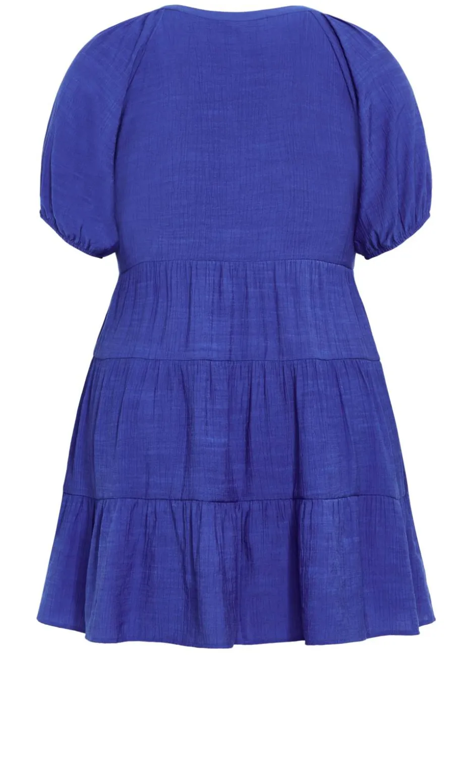 Kara Tiered Mini Dress - marine