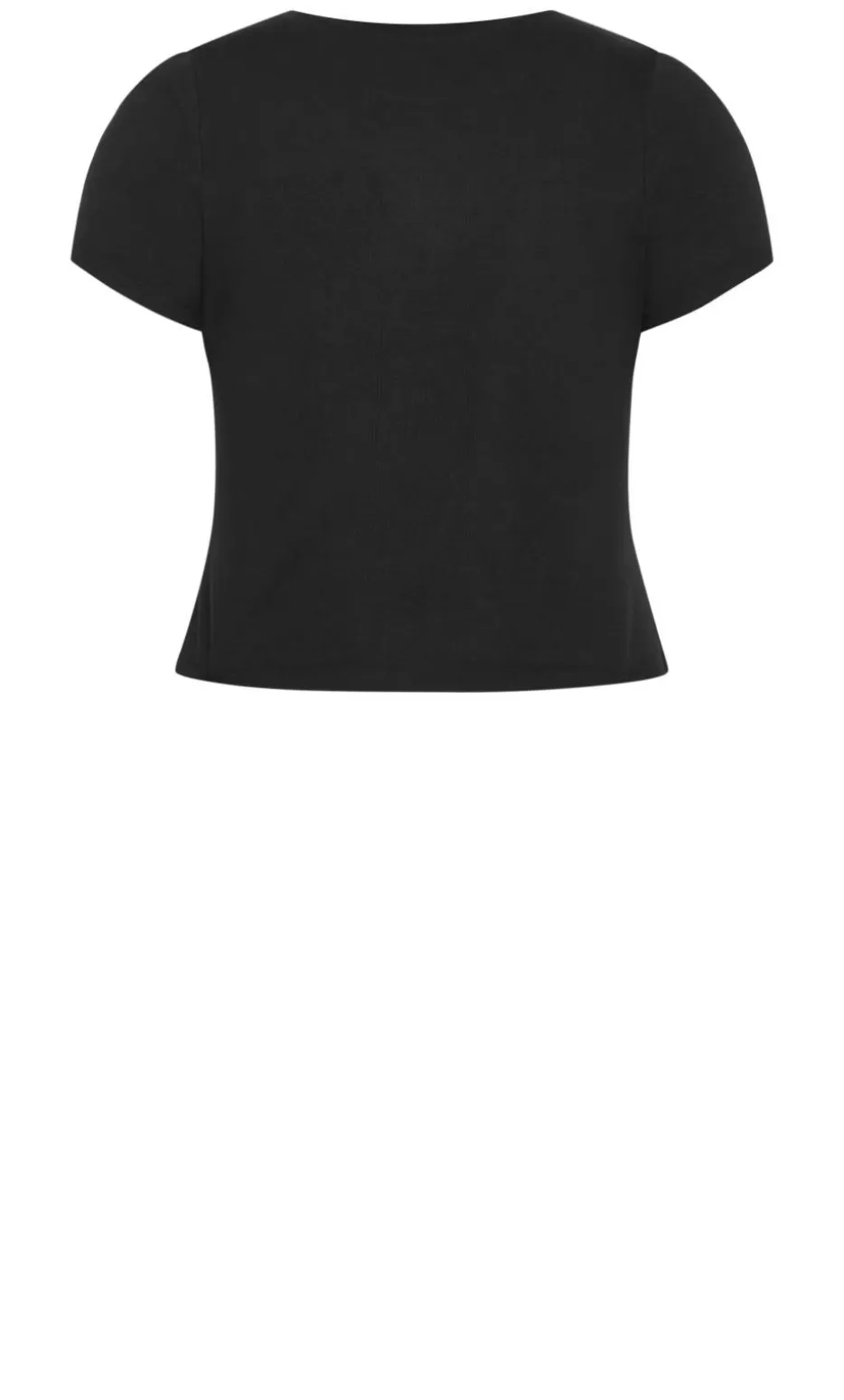 Karla Short Sleeve Tee - black