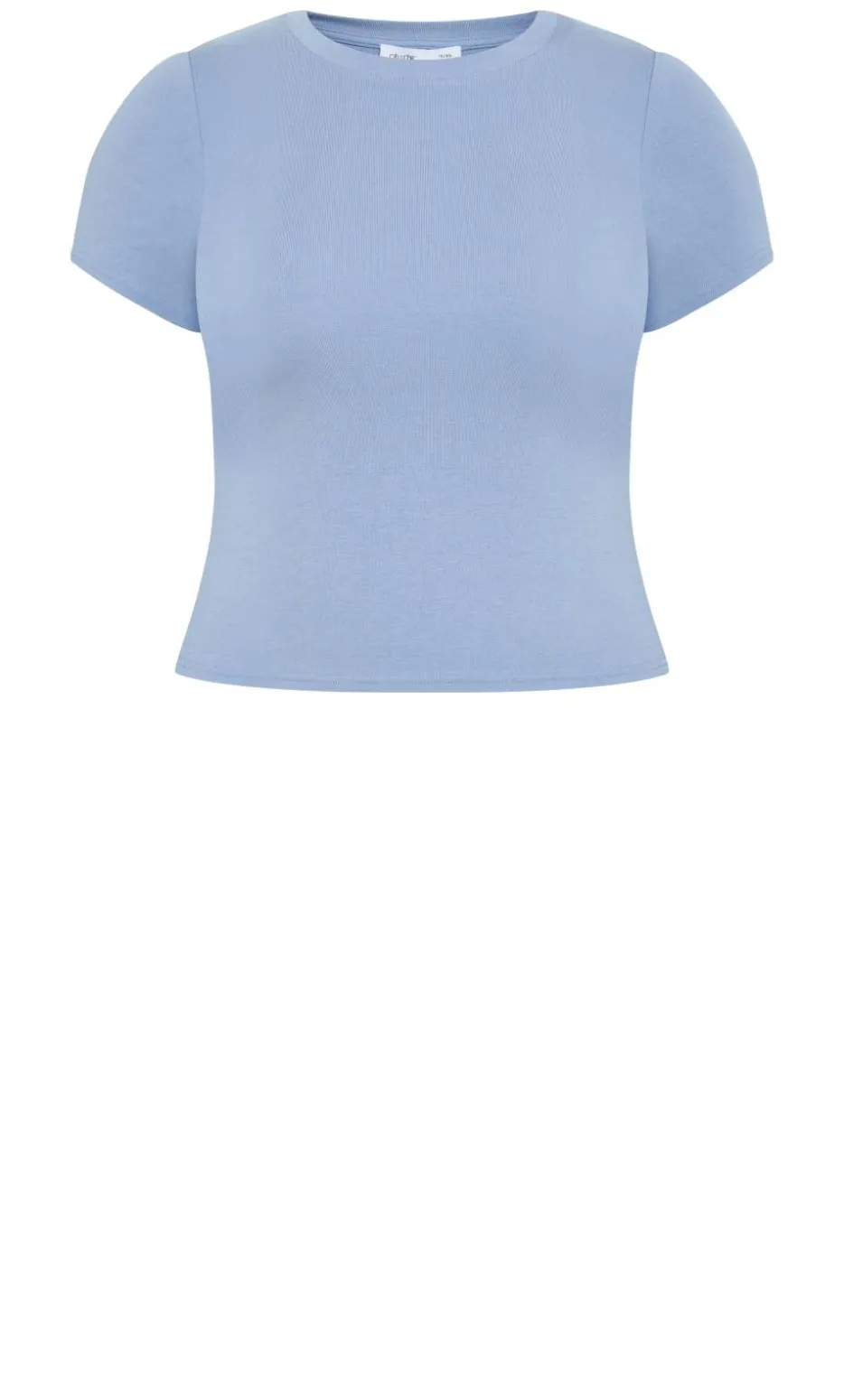 Karla Short Sleeve Tee - dusty blue