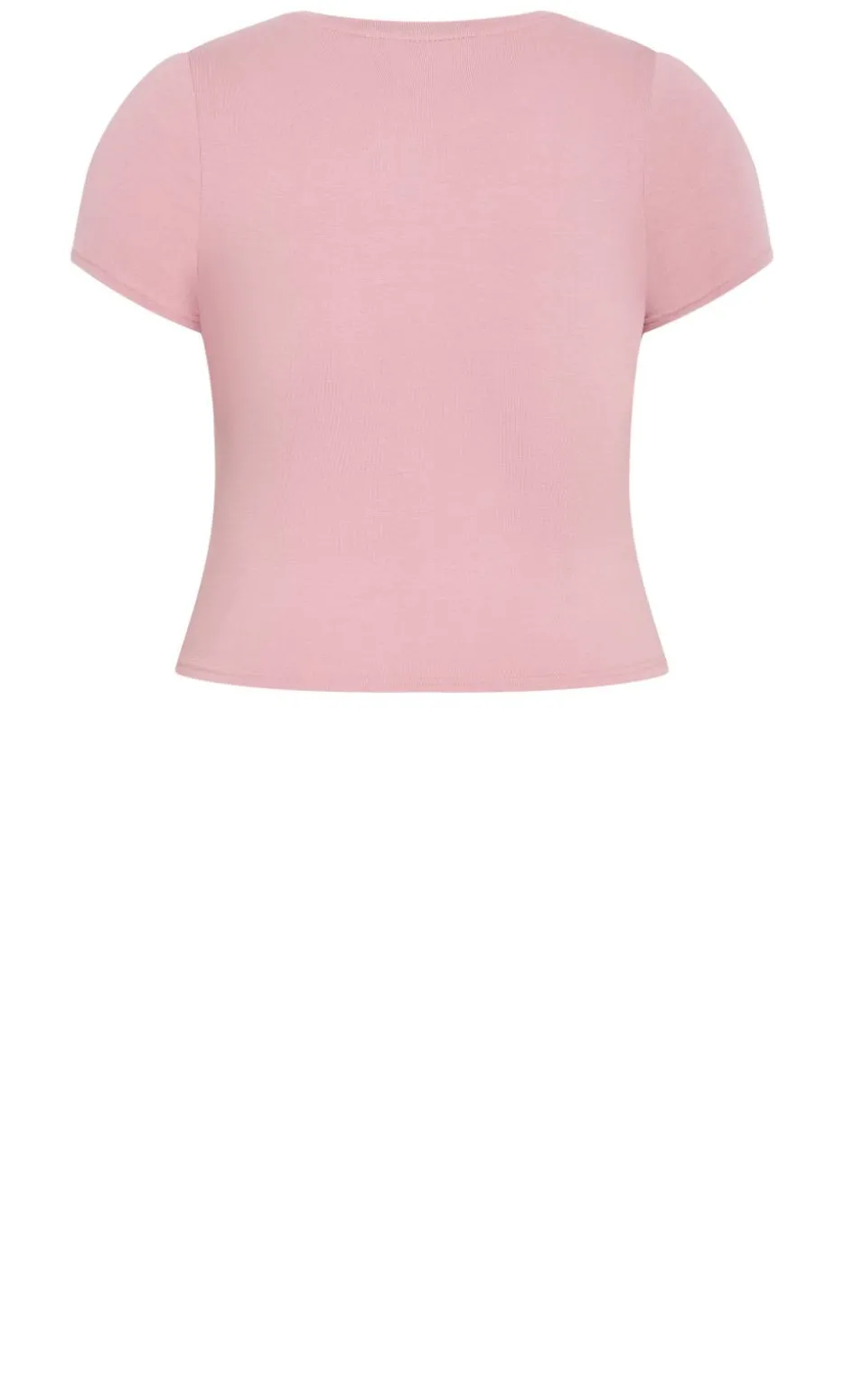 Karla Short Sleeve Tee - dusty rose