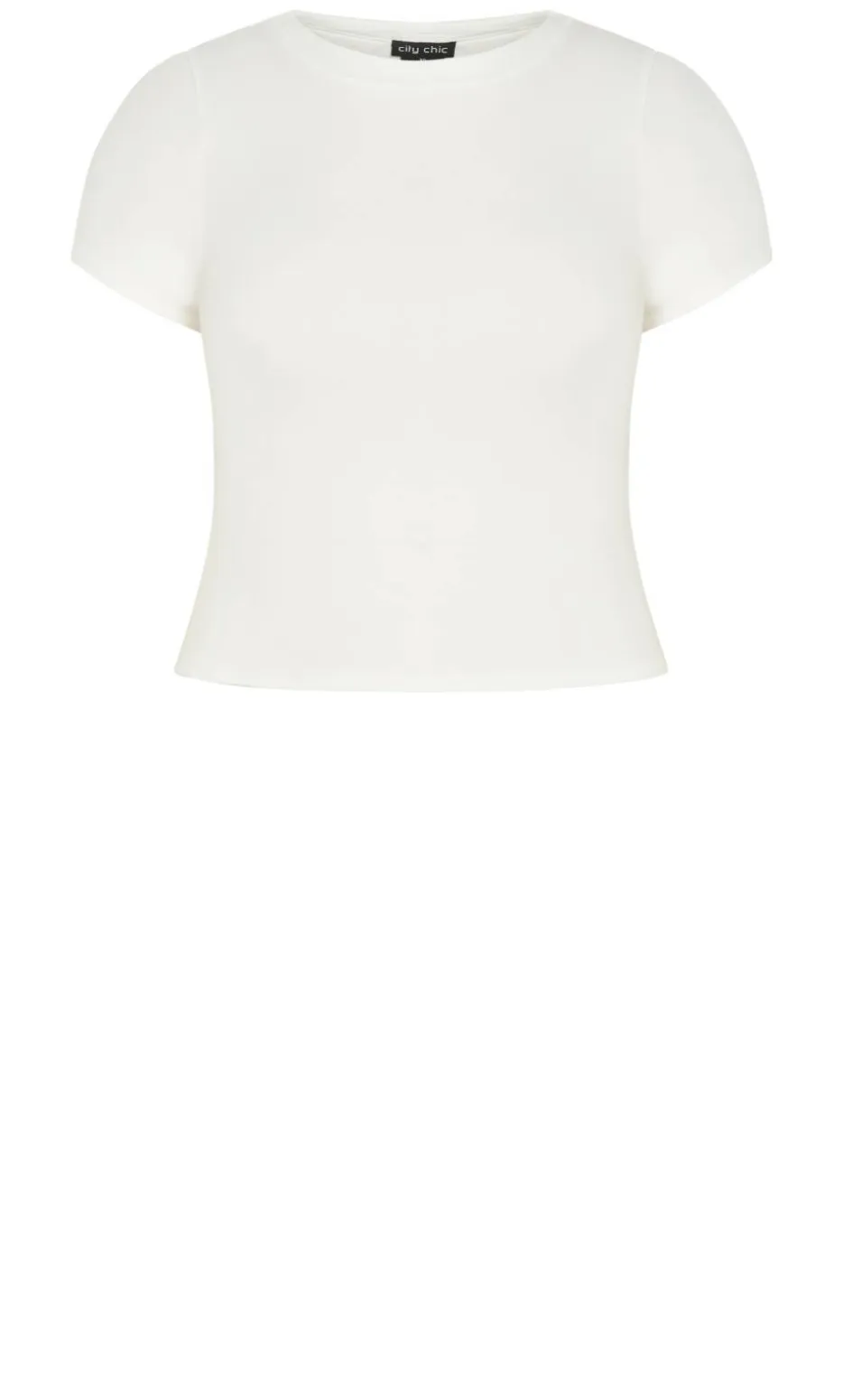 Karla Short Sleeve Tee - ivory