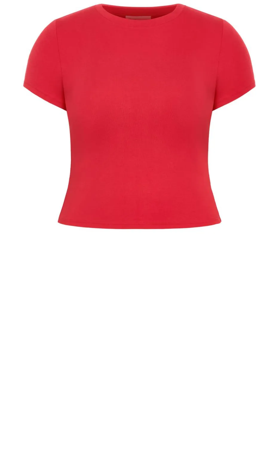 Karla Short Sleeve Tee - red