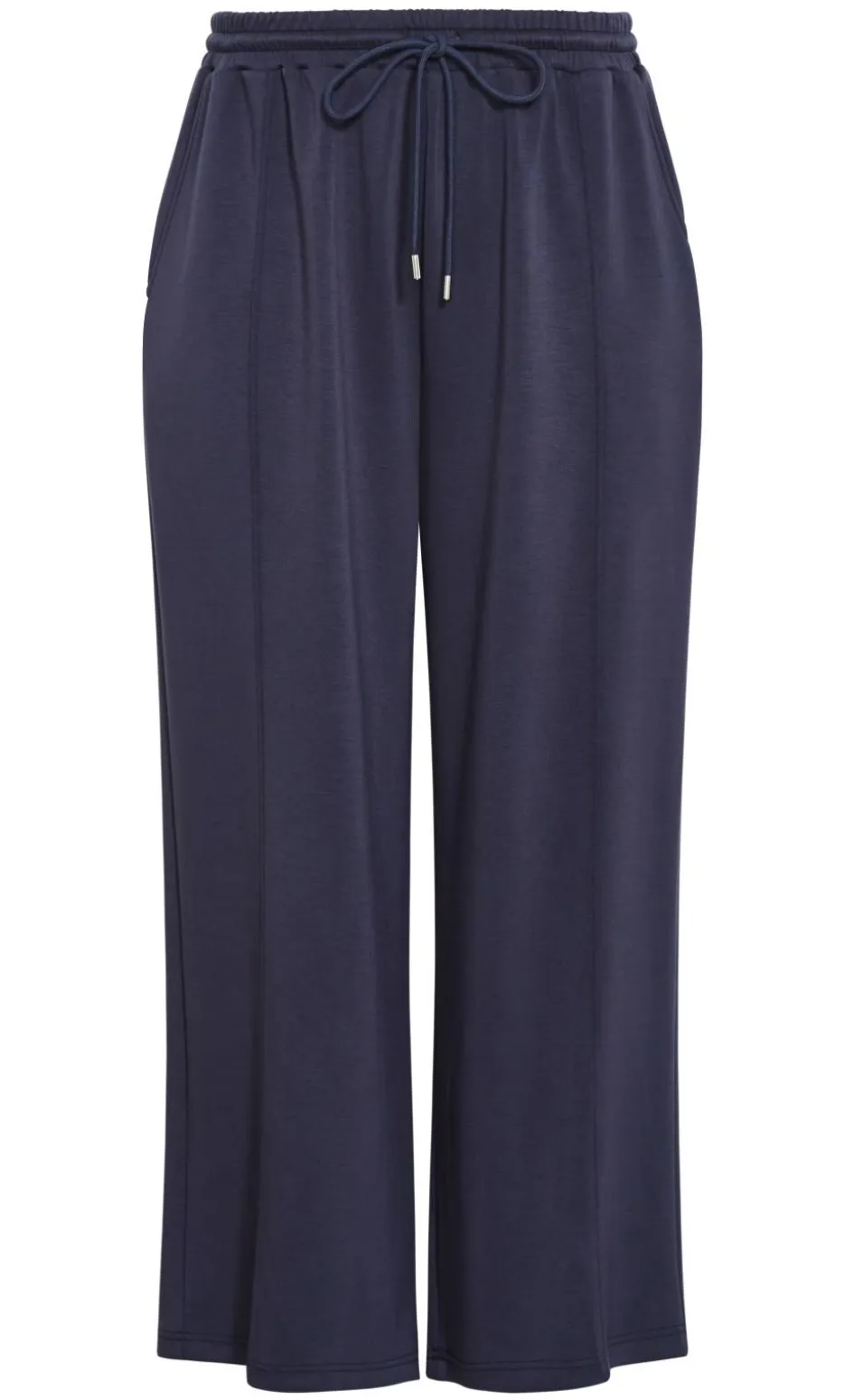 Kay Wide Leg Track Pant - navy