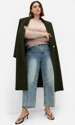 Kenia Crew Neck Knit Jumper - light taupe