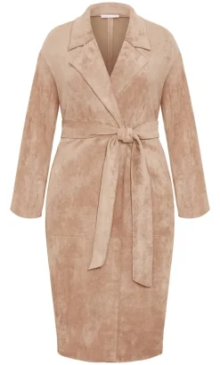 Kiara Longline Trench - caramel