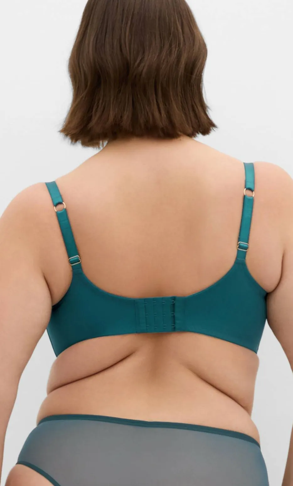 Kimora Demi Underwire Bra - deep teal