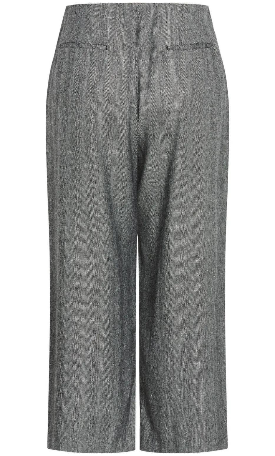 Kings Road Wide Leg Pant - herringbone