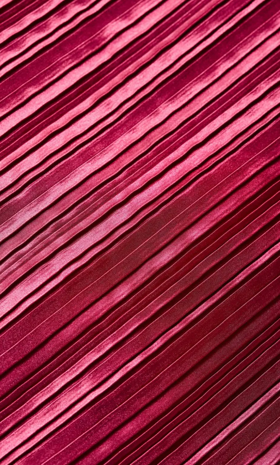 Krista Pleat Midi Dress - raspberry