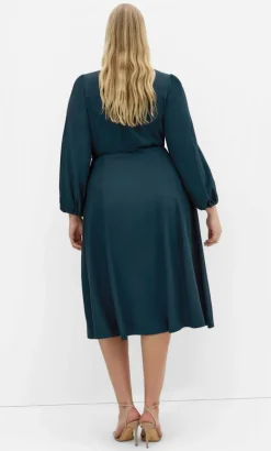 Kristina Midi Dress - deep teal