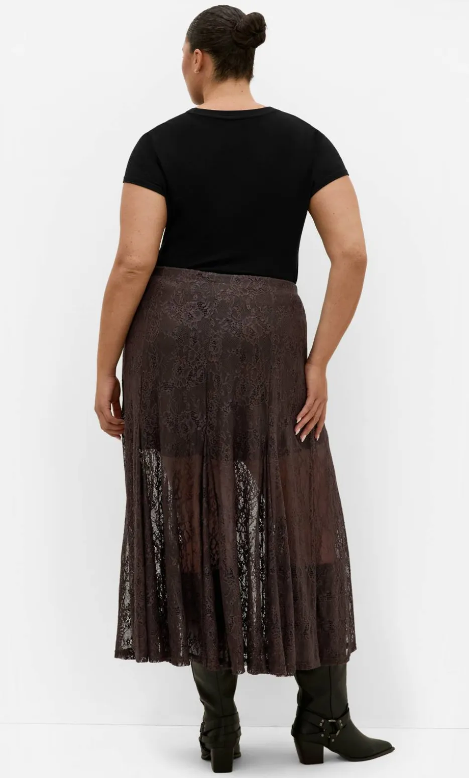 Lacey Maxi Skirt - espresso