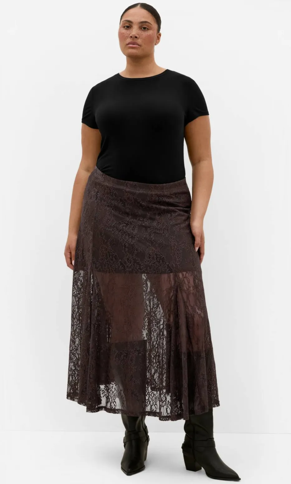 Lacey Maxi Skirt - espresso