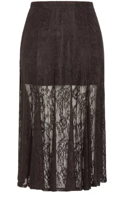 Lacey Maxi Skirt - espresso