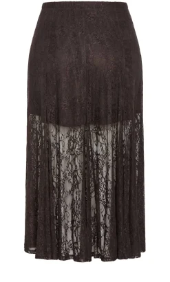 Lacey Maxi Skirt - espresso