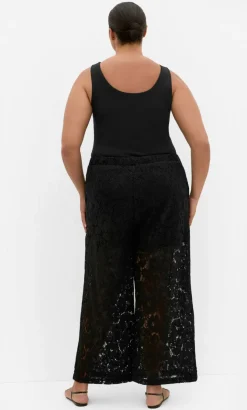 Lani Lace Pant - black