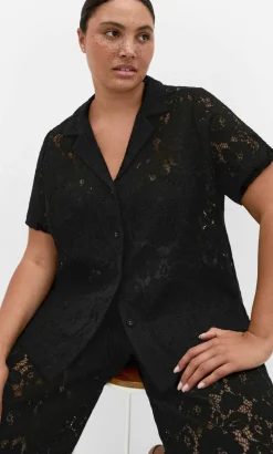 Lani Lace Pant - black
