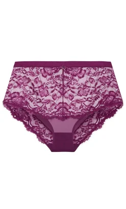 Lara Hi Brief - purple iris